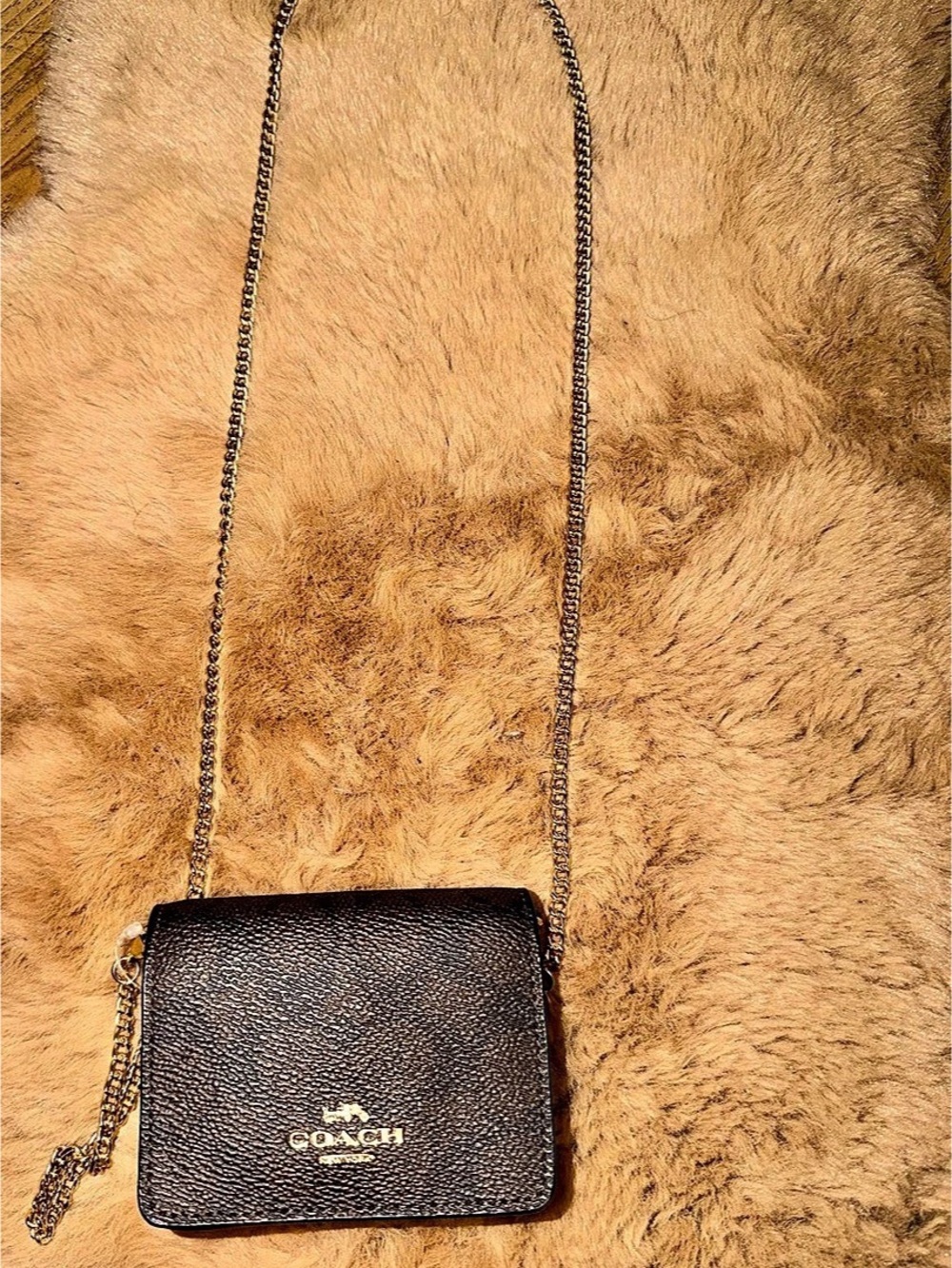 Coach Mini Crossbody Bag in Black Like New